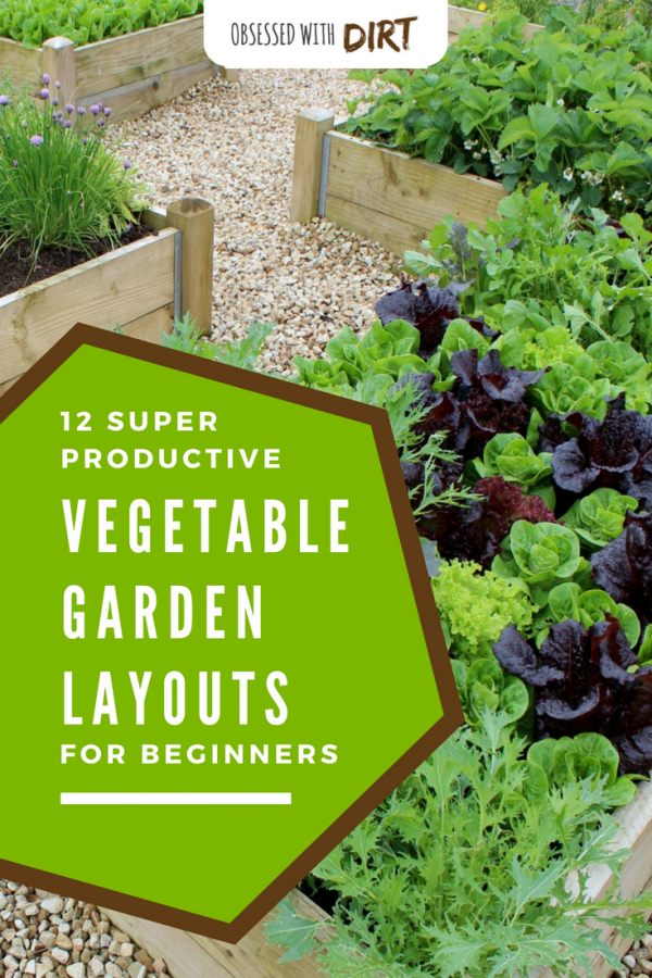 Designing the perfect vegetable garden layout isn’t easy. There are so many things to consider! Your vegetables will need a lot of sun, water, nutrients and loving care to grow. That's why we've created the ultimate list of the best 12 vegetable garden layouts and plans to help you grow a super productive vegetable garden. #thehappygardeninglife #homegarden #growyourownfood #epicgardening