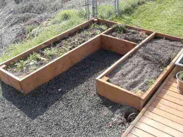 Curved Raised Bed