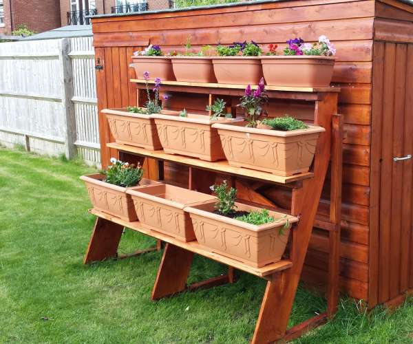 Raised Bed Planter Stand