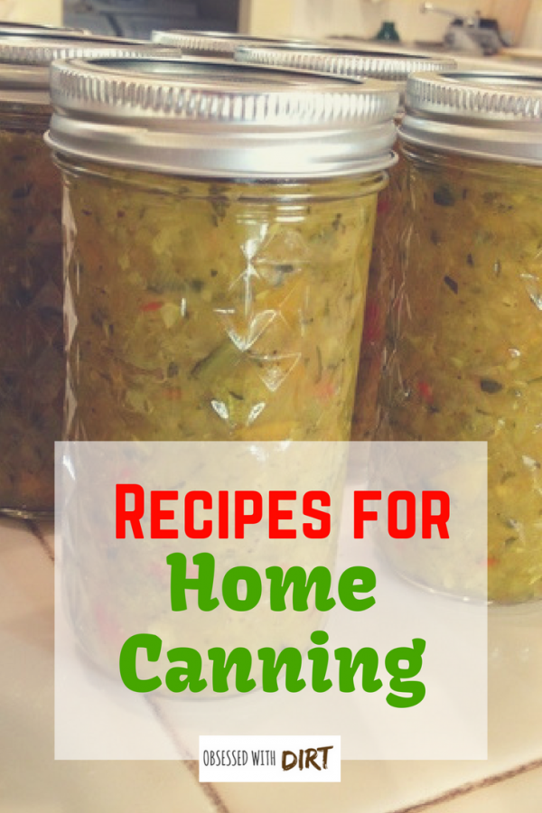 home canning recipes